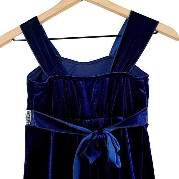 Speechless Velvet Tied Waist Dress - Picture 3 of 7